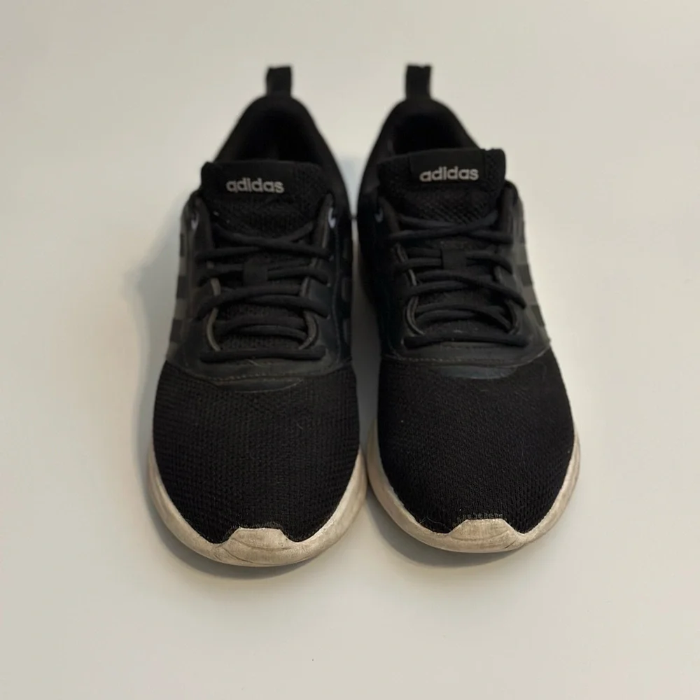 Adidas Cloudfoam Comfy Black Trainers Size 5.5 - Picture 5 of 7